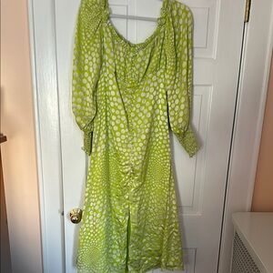 Green Polka Dot Dress
